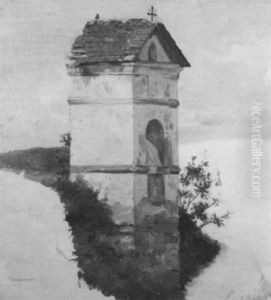 Turmchen Mit Betstock by Karl Mueller