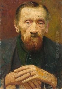 Bildnis Eines Bartigen Alten Mannes