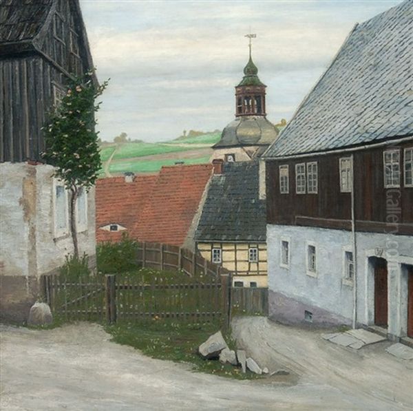 Sachsische Dorfstrase - view 1