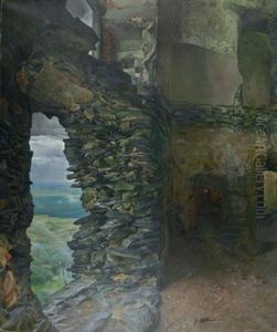 Die Ruine Bosig In Bohmen