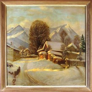Alps by Carl Mueller-Baumgarten
