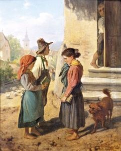 Tiroli Eletkep by Carl Mueller-Baumgarten