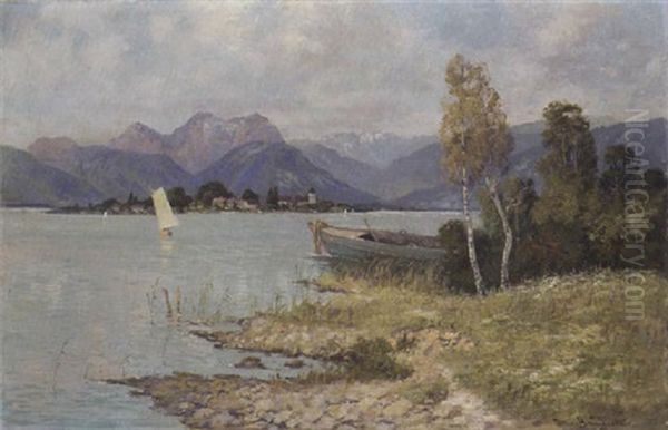 Blick Auf Die Fraueninsel Im Chiemsee - view 1