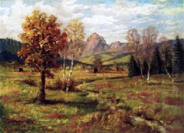 Herbstliche Gebirgslandschaft - view 1