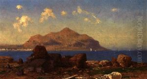 Blick Auf Den Monte Pellegrino Bei Palermo Blick Auf Den Monte Pellegrino Bei Palermo