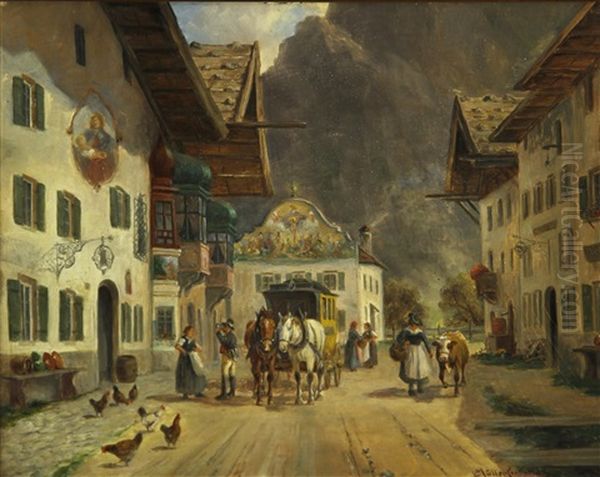 A Village In The Alps - view 1