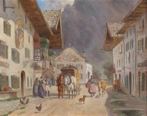 Postkutsche In Mittenwald