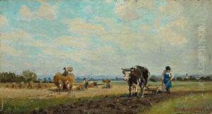 Erntelandschaft by Ludwig Mueller-Cornelius