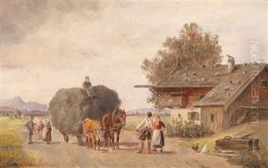 Begegnung Auf Der Landstrase Begegnung Auf Der Landstrase