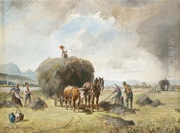 Die Heuernte - view 1