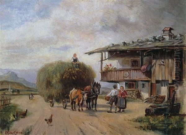 Das Heu Wird Eingefahren - view 1