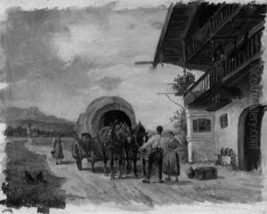 Halt Vor Dem Gasthaus