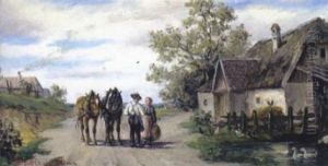 Begegnung Auf Der Landstrase Begegnung Auf Der Landstrase