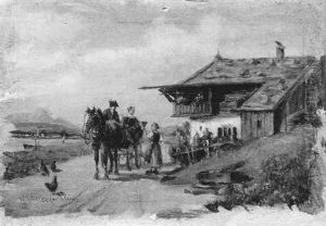 Bei Der Heuernte by Ludwig Mueller-Cornelius