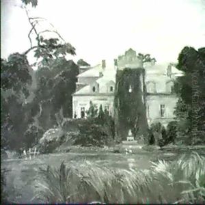 Villa In Einem Park by Hans Mueller-Dachau