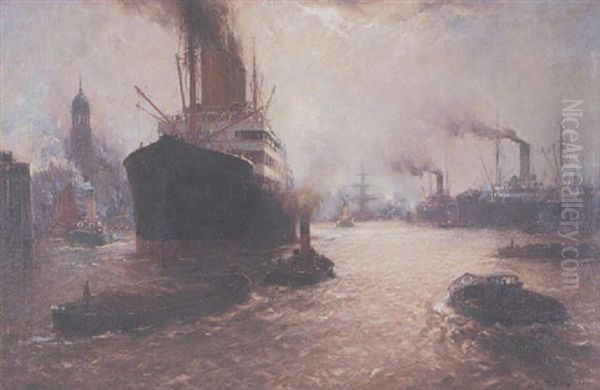 Der Hamburger Hafen - view 1