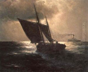Marine by Franz Mueller-Gossen