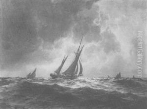Seestuck Mit Fischerbooten Seestuck Mit Fischerbooten