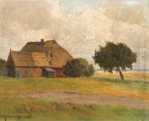 Roter Katen by Paul Mueller-Kaempff