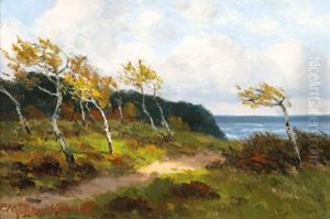 Windfluchter Auf Der Dune by Paul Mueller-Kaempff