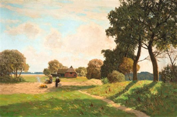 Sommerliche Weidelandschaft - view 1