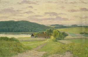 Sommerliche Boddenlandschaft