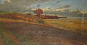 Ruhende Felder, Landschaft Bei Ahrenshoop