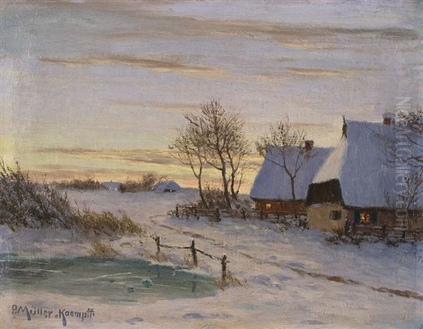 Winter Evening - view 1