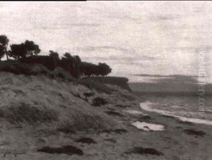 Strandansicht Mit Dunen