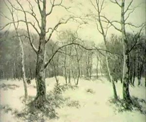 Winterwald by Paul Mueller-Kaempff