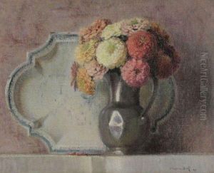 Nature Morte Au Bouquet by Jacques Bille