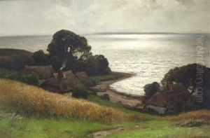 Abendstimmung An Der Ostsee by Konrad Alexander Mueller-Kurzwelly