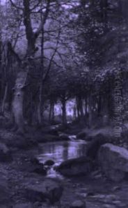 Waldbach by Konrad Alexander Mueller-Kurzwelly