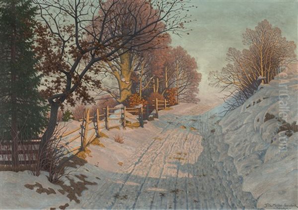 Winterlandschaft Im Sonnenlicht - view 1