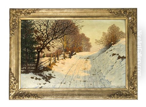 Winters Abendsonne - view 1