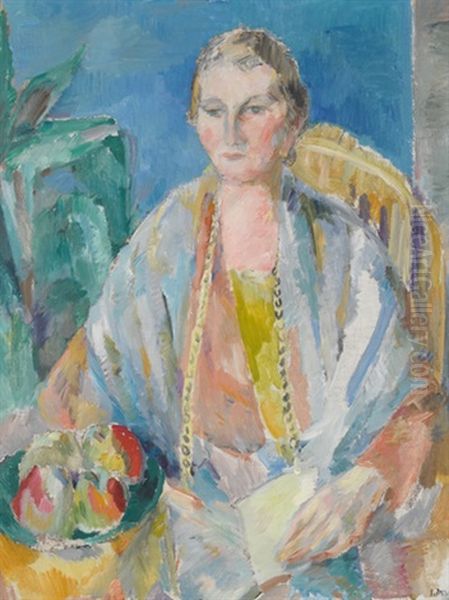 Frau Mit Kette - view 1