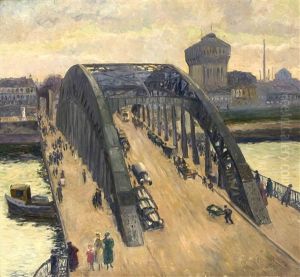 Die Kaiserbrucke In Bremen