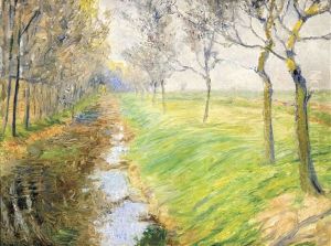 Torfkanal by Ernst Mueller-Scheessel