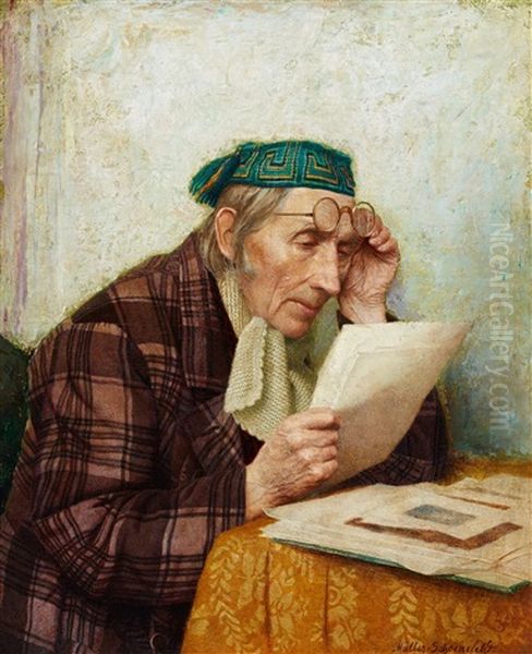 An Elderly Print Collector - view 1