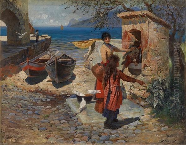 An Der Italienischen Kuste - view 1
