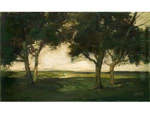 Fruhlingswiese by Anton Mueller-Wischin