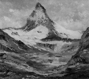 Das Matterhorn by Anton Mueller-Wischin