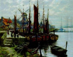 Fischerboote Im Hafen Fischerboote Im Hafen