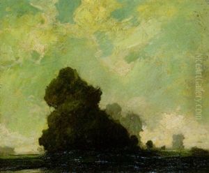 Nebelstimmung by Anton Mueller-Wischin