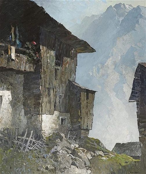 A Mountain Farm - view 1