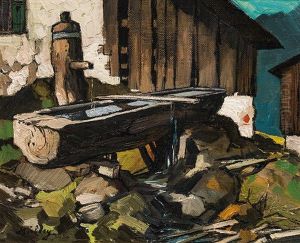 Fountain by Oskar Mulley