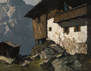 Bauernhaus (kufstein) by Oskar Mulley