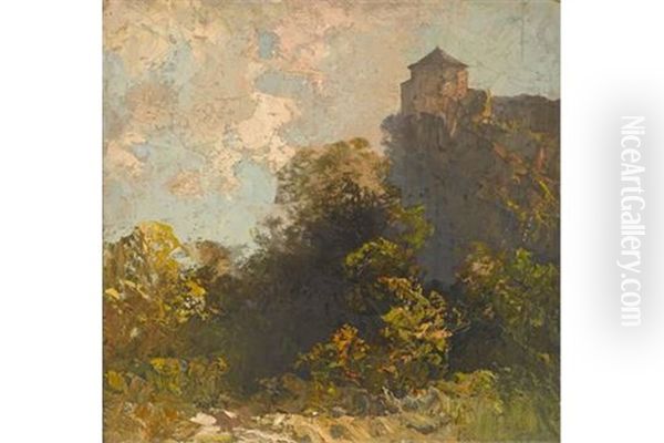 Landschaft Mit Blick Auf Die Festung Kufstein - view 1