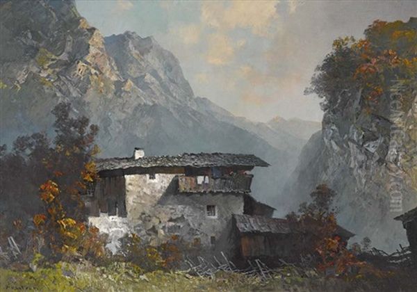 Einodhof In Gebirgslandschaft - view 1
