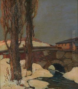 An Der Brucke by Oskar Mulley